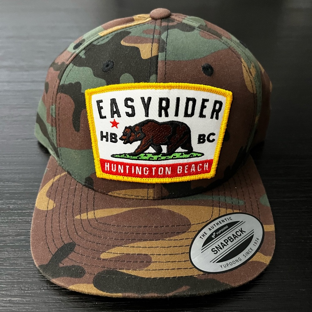 NWT The Classics HBBC EasyRider snapback hat, camo color, adjustable size